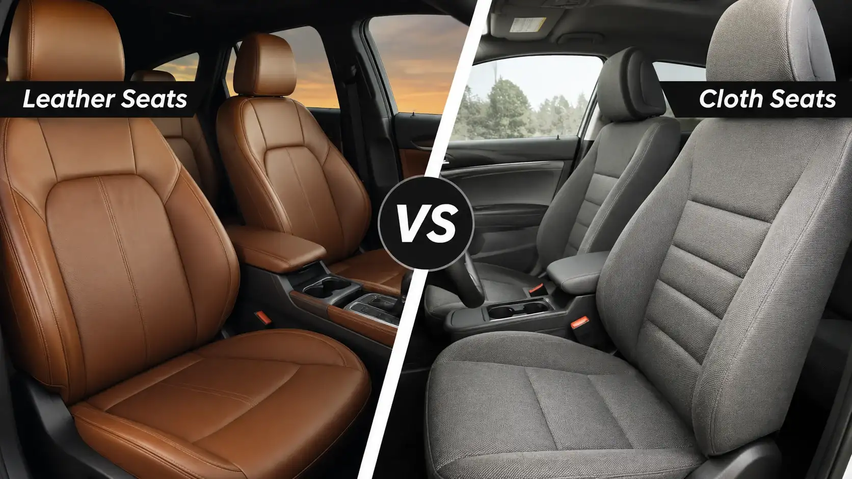 Cloth vs Leather Seats