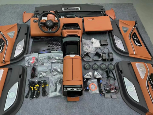 Mercedes Vito V-Class W447 Full Interior Upgrade Kit Digital Dashboard Seat Upholstery Door Panel Set