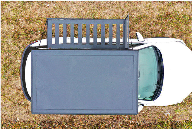 Hard Shell Roof Top Tent Hydraulic Quick Open Waterproof Camping Tent for SUV Pickup Off-Road