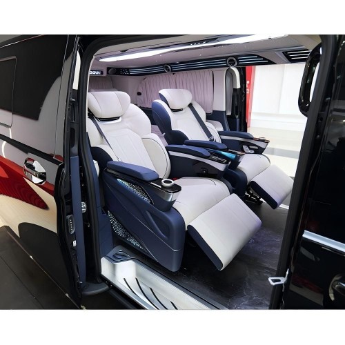 One-Stop Full MPV Interior Exterior Upgrade Solution Captain Seats Partition Dashboard Body Kit for Mainstream Vans