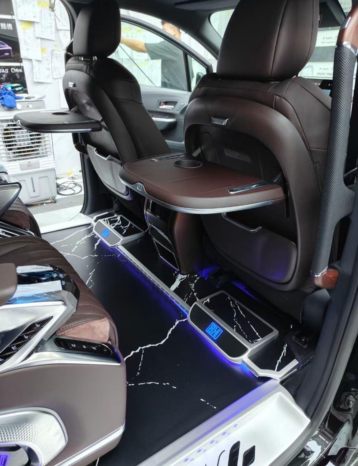 VIP  Seat MPV Captain Seat Full Electric Adjustment Heating Massage for Custom Van