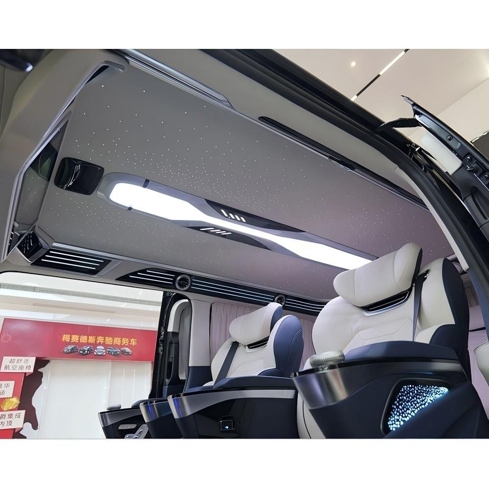 One-Stop Full MPV Interior Exterior Upgrade Solution Captain Seats Partition Dashboard Body Kit for Mainstream Vans
